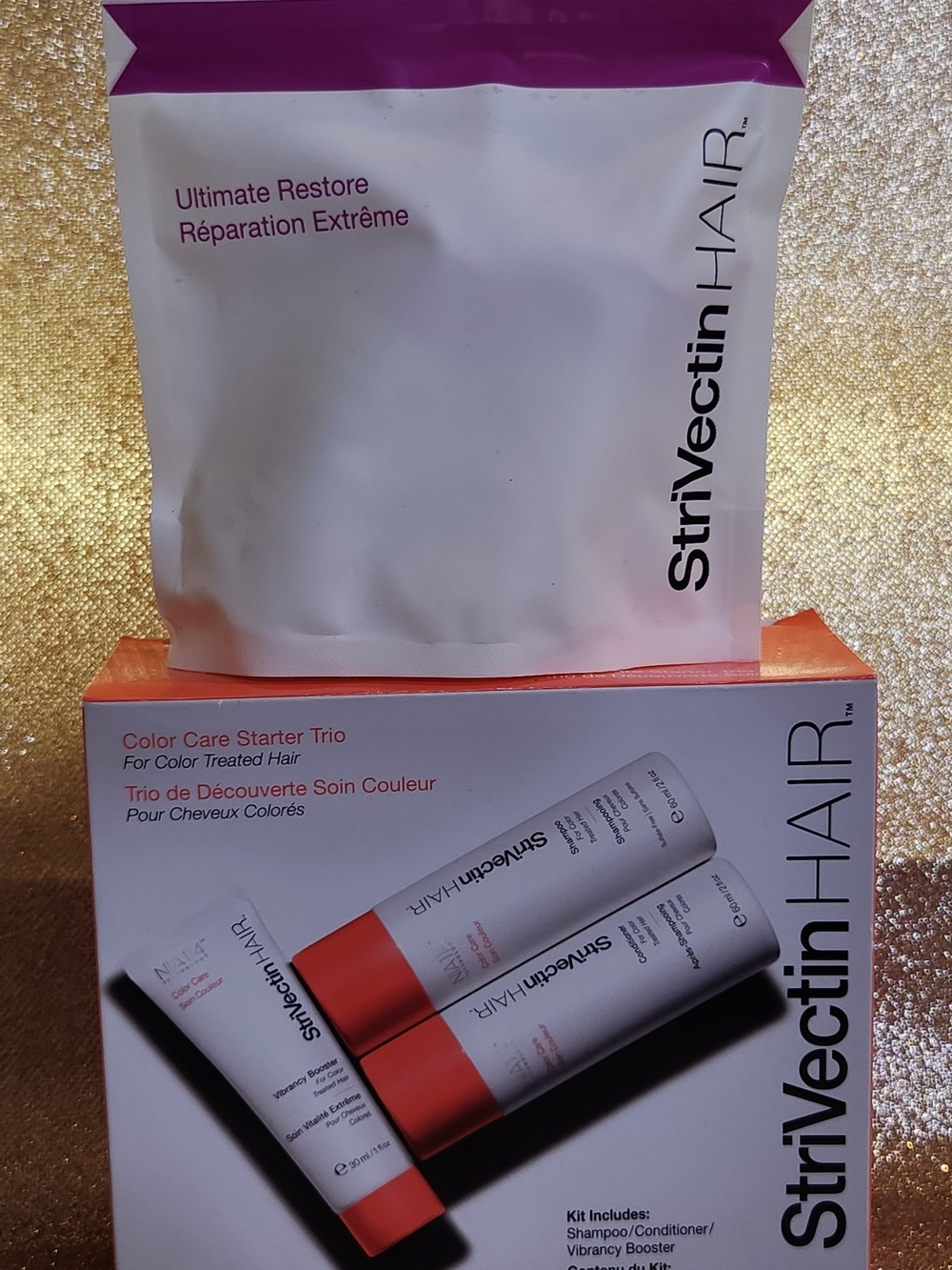 StriVectin HAIR Care Bundle - Color Care Trio & Ultimate Restore Duo - NIB
